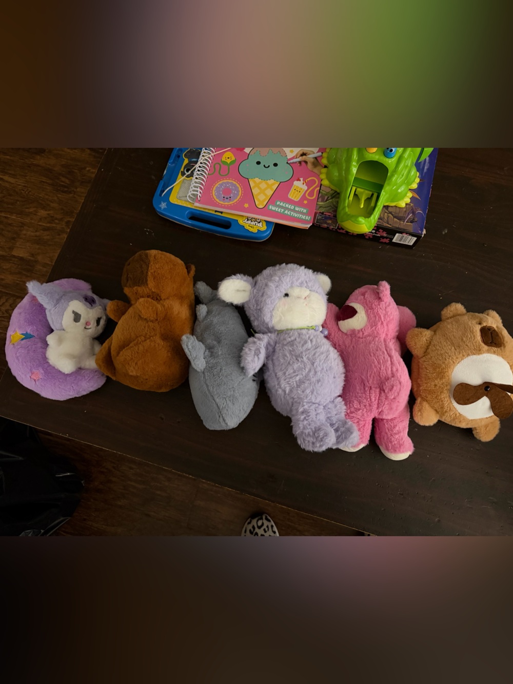 Plush Animal Toy - Assorted Colors Kids Soft Stuffed Plush